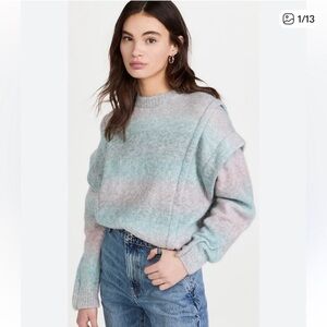 IRO Pastel Striped Sweater size XS